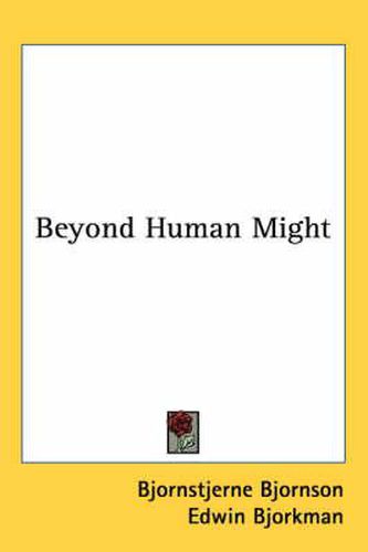 Cover image for Beyond Human Might