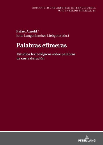 Cover image for Palabras Efimeras