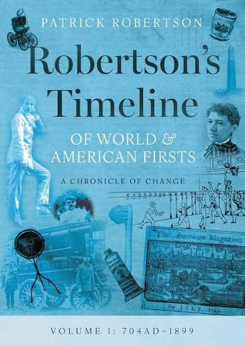 Cover image for Robertson's Timeline of World & American Firsts