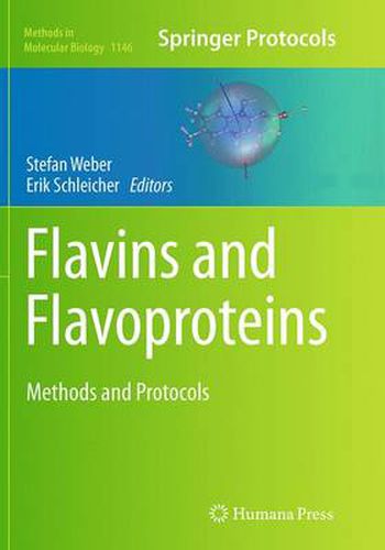 Cover image for Flavins and Flavoproteins: Methods and Protocols