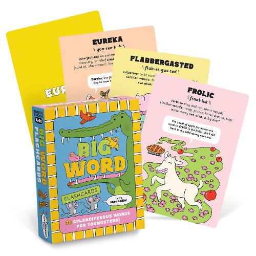 Cover image for Knock Knock Kids Big Word Flashcards