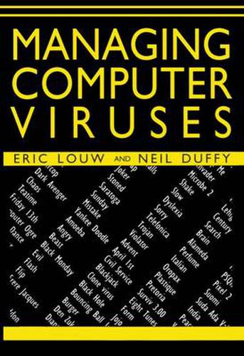 Cover image for Managing Computer Viruses