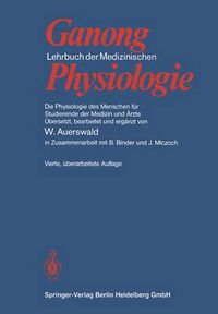 Cover image for Lehrbuch der Medizinischen Physiologie: Die Physiologie des Menschen fur Studierende der Medizin und AErzte