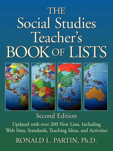 Cover image for The Social Studies Teacher's Book of Lists