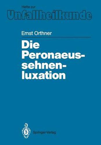 Cover image for Die Peronaeussehnenluxation