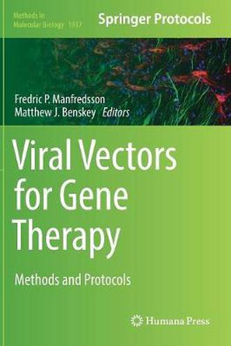 Cover image for Viral Vectors for Gene Therapy: Methods and Protocols