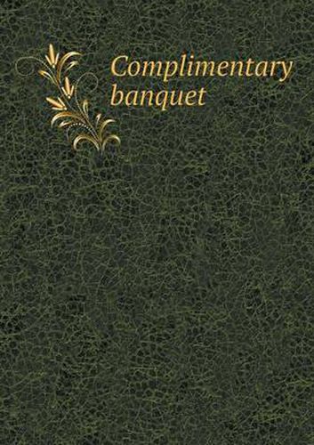 Cover image for Complimentary banquet