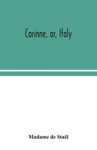 Cover image for Corinne, or, Italy