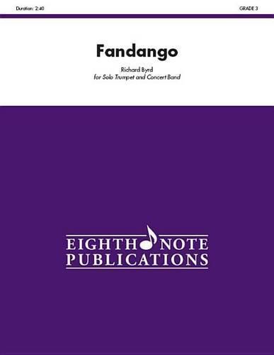 Cover image for Fandango: Solo Cornet and Concert Band, Conductor Score