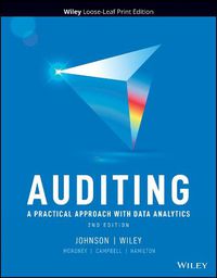 Cover image for Auditing: A Practical Approach with Data Analytics