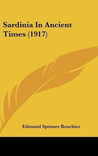 Cover image for Sardinia in Ancient Times (1917)