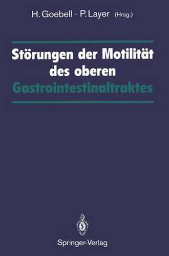 Cover image for Storungen der Motilitat des Oberen Gastrointestinaltraktes