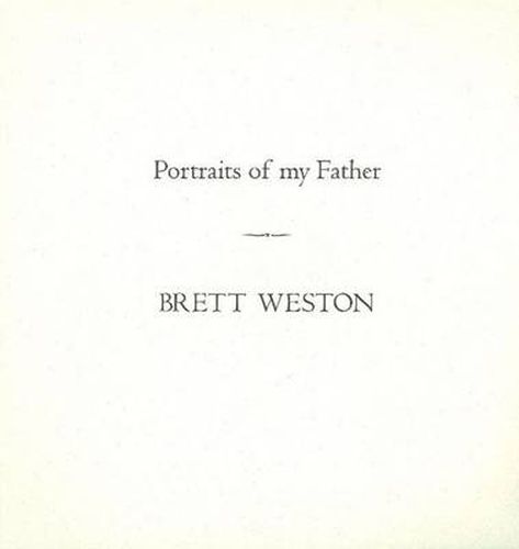 Cover image for Portraits of My Father