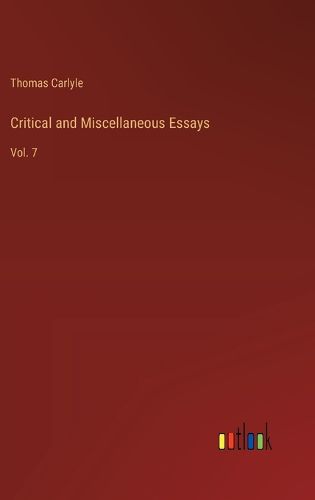 Cover image for Critical and Miscellaneous Essays