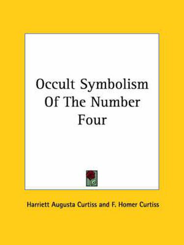 Cover image for Occult Symbolism of the Number Four