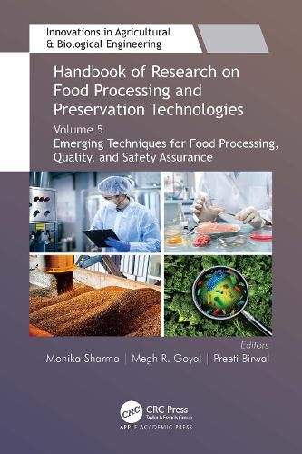 Cover image for Handbook of Research on Food Processing and Preservation Technologies