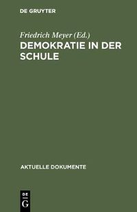 Cover image for Demokratie in der Schule