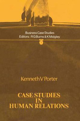 Cover image for Case Studies in Human Relations