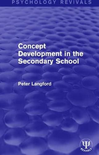 Cover image for Concept Development in the Secondary School