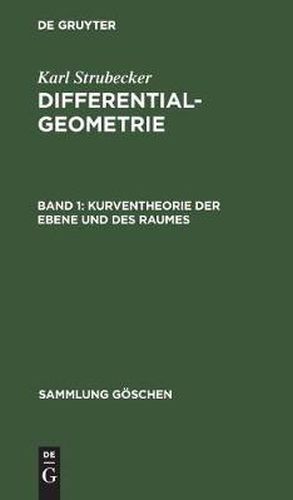 Cover image for Kurventheorie Der Ebene Und Des Raumes