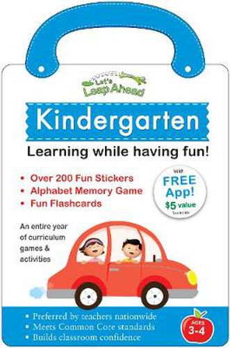Cover image for Let's Leap Ahead: Kindergarten Learning While Having Fun!: Kindergarten Learning While Having Fun!