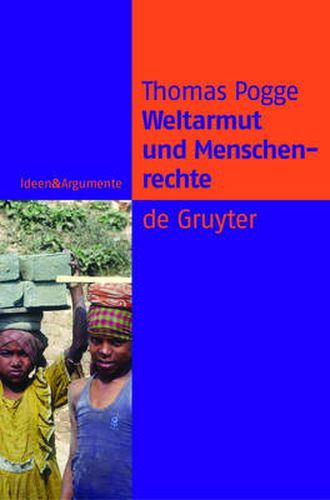 Cover image for Weltarmut und Menschenrechte: Kosmopolitische Verantwortung und Reformen