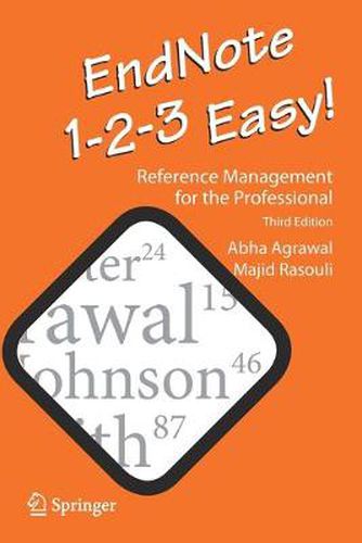 Cover image for EndNote 1-2-3 Easy!: Reference Management for the Professional