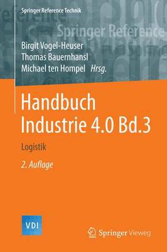 Cover image for Handbuch Industrie 4.0  Bd.3: Logistik