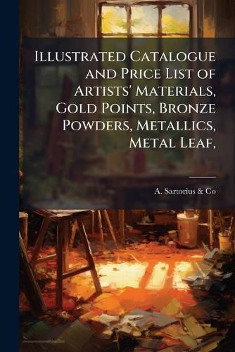 Cover image for Illustrated Catalogue and Price List of Artists' Materials, Gold Points, Bronze Powders, Metallics, Metal Leaf,