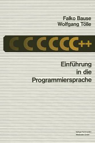 Cover image for Einfuhrung in Die Programmiersprache C++
