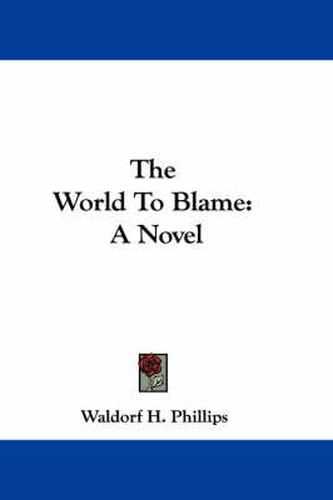 Cover image for The World to Blame