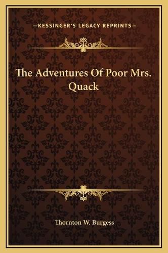 Cover image for The Adventures of Poor Mrs. Quack