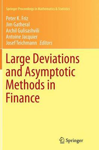 Cover image for Large Deviations and Asymptotic Methods in Finance