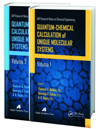 Cover image for Quantum-Chemical Calculation of Unique Molecular Systems, Two-Volume Set