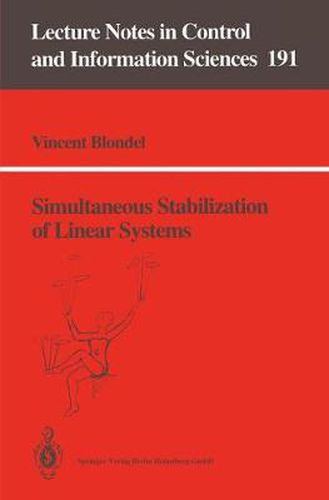 Cover image for Simultaneous Stabilization of Linear Systems