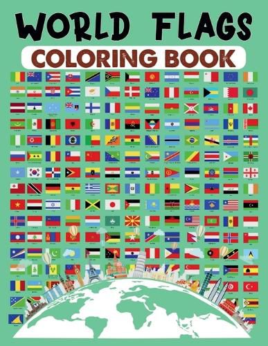 Cover image for Word Flags Coloring Book