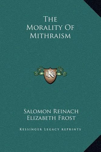 The Morality of Mithraism