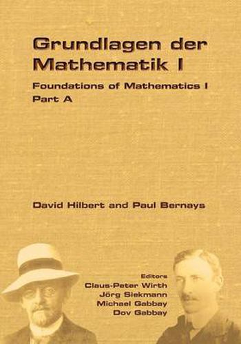 Cover image for Foundations of Mathematics I