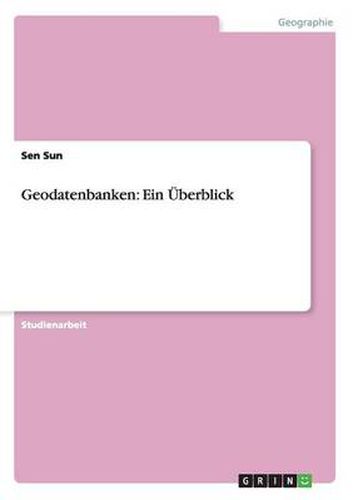 Cover image for Geodatenbanken: Ein UEberblick