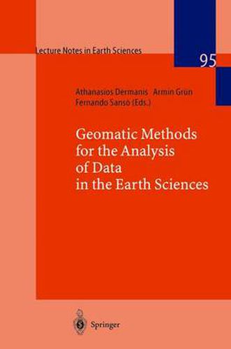 Cover image for Geomatic Methods for the Analysis of Data in the Earth Sciences