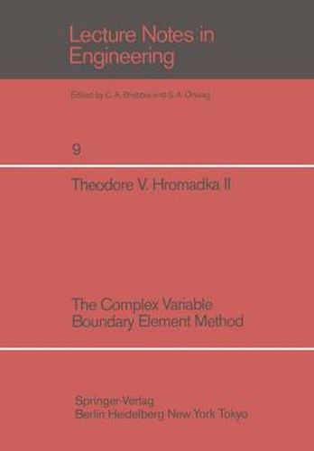 Cover image for The Complex Variable Boundary Element Method