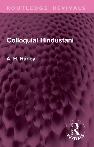 Cover image for Colloquial Hindustani