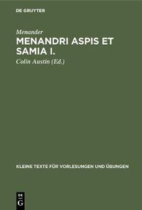 Cover image for Menandri Aspis et Samia I.