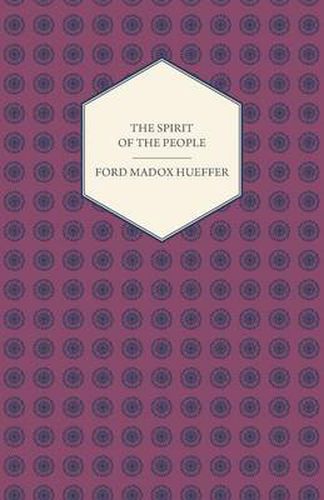 The Spirit Of The People - An Analysis Of The English Mind