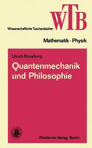 Cover image for Quantenmechanik Und Philosophie