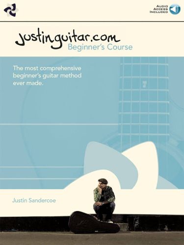 Cover image for Justinguitar.com Beginner's Course (Spiral Bound)