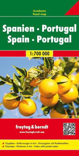 Cover image for Spain - Portugal Road Map 1:700 000