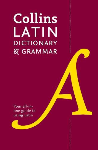 Cover image for Latin Dictionary and Grammar: Your All-in-One Guide to Latin