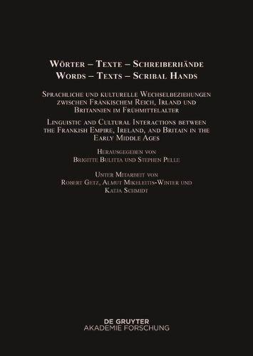 Cover image for Woerter - Texte - Schreiberhaende / Words - Texts - Scribal Hands
