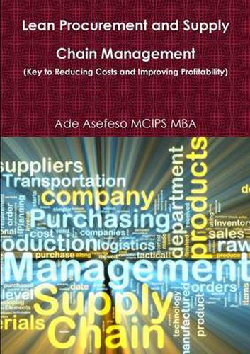 Cover image for Lean Procurement and Supply Chain Management (Key to Reducing Costs and Improving Profitability)